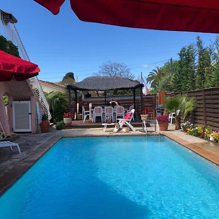Rez De Jardin Villa Cagnes Sur Mer. Exteriör bild