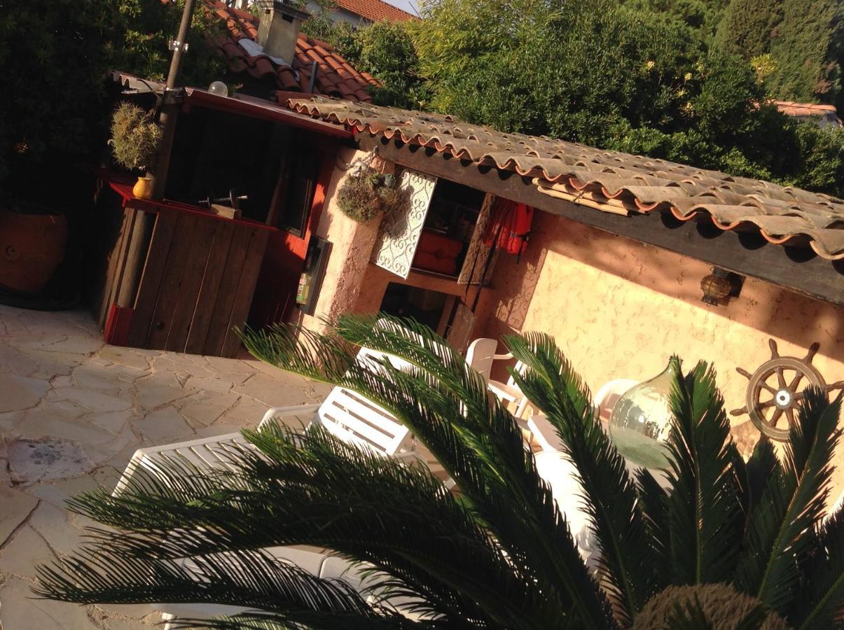 Rez De Jardin Villa Cagnes Sur Mer. Exteriör bild