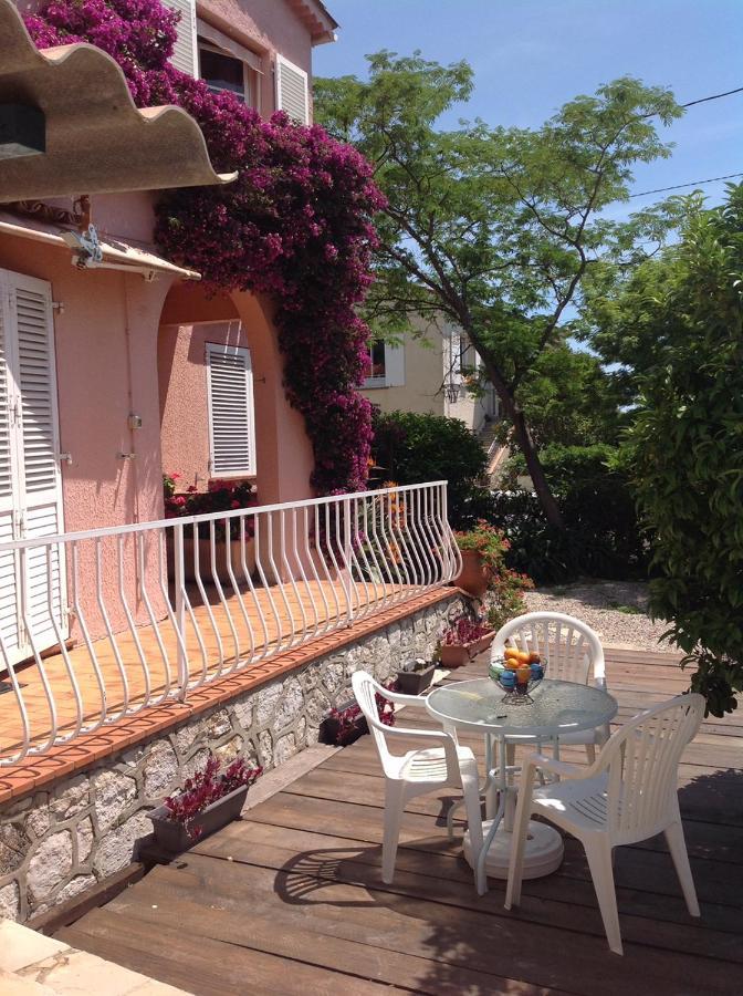 Rez De Jardin Villa Cagnes Sur Mer. Exteriör bild